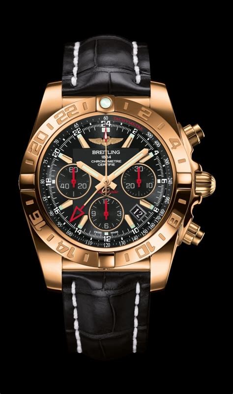 breitling chronomat tricolori gold watch|breitling chronomat 44 rose gold.